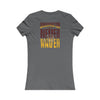 Washington Fans Never Waver W-Leopard Football Women's Favorite Tee