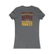 Washington Fans Never Waver W-Leopard Football Women's Favorite Tee by Printify