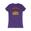 Washington Fans Never Waver W-Leopard Football Women's Favorite Tee