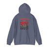 Tampa Bay Fans  Never Waver  w Leopard Football Unisex Heavy Blend™ Hoodie - Perfect for Sports Fans