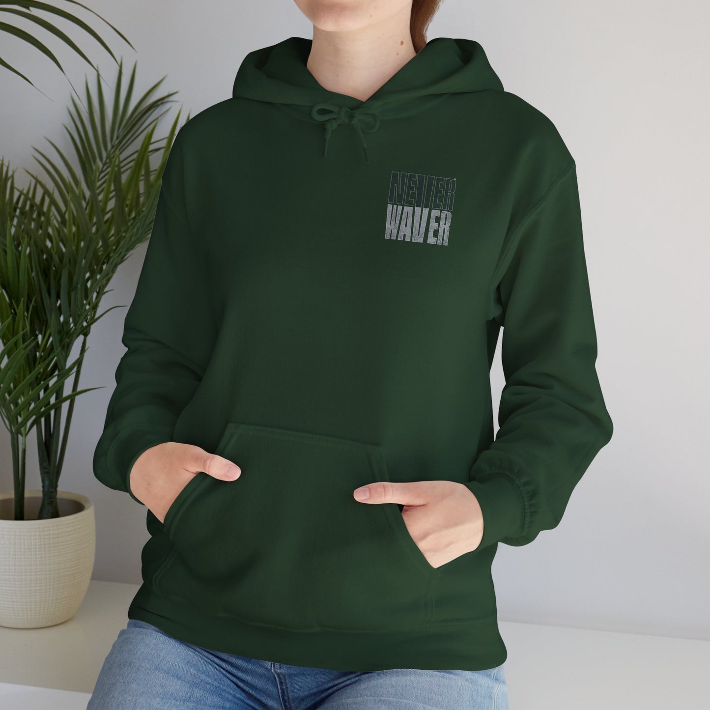 Philadelphia Fans Never Waver Unisex Heavy Blend™ Hooded Sweatshirt