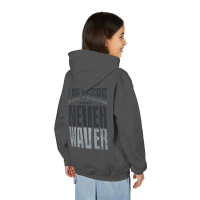 Las Vegas Fans Never Waver Youth Heavy Blend Hooded Sweatshirt