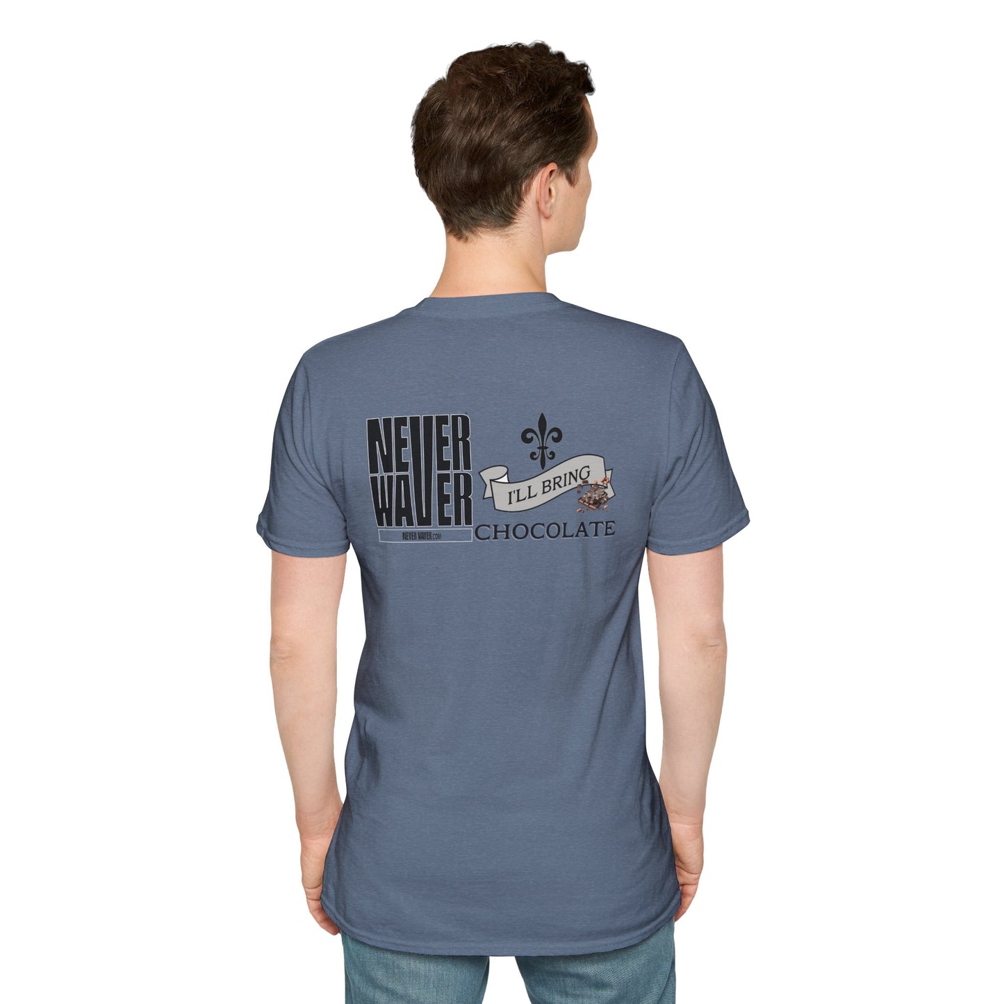 Never Waver I'll Bring The Chocolate Unisex Softstyle T-Shirt