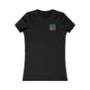 Miami Fans Never Waver W-Leopard Football Women's Favorite Tee