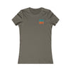 Miami Fans Never Waver W-Leopard Football Women's Favorite Tee