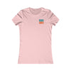 Miami Fans Never Waver W-Leopard Football Women's Favorite Tee