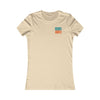 Miami Fans Never Waver W-Leopard Football Women's Favorite Tee