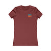 Miami Fans Never Waver W-Leopard Football Women's Favorite Tee