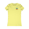 Miami Fans Never Waver W-Leopard Football Women's Favorite Tee