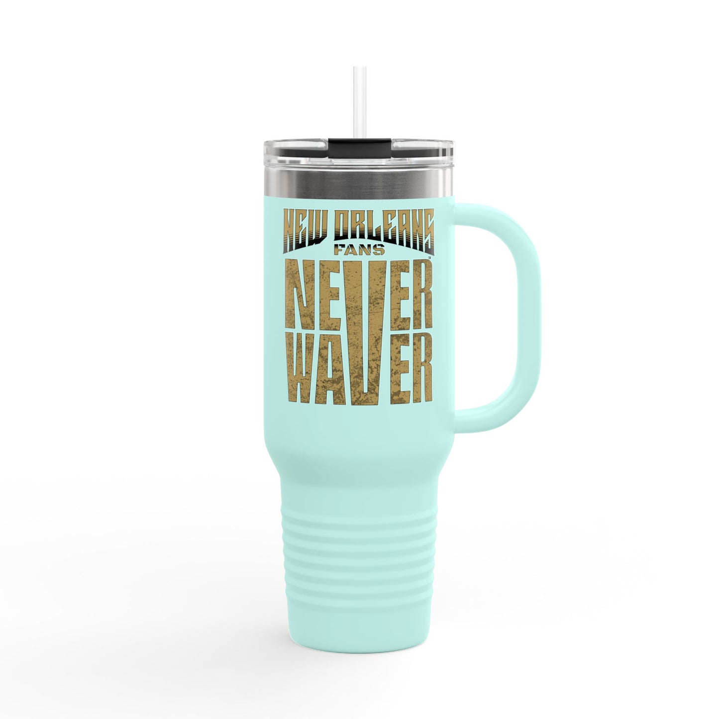 New Orleans Fans Insulated Mug, 40oz