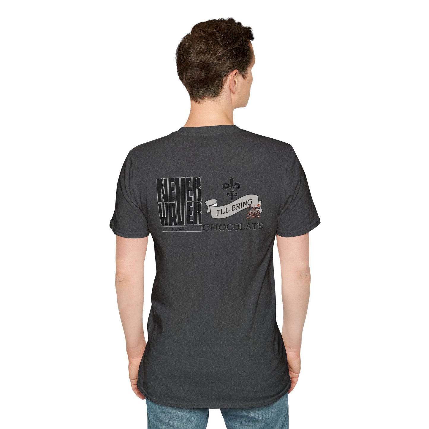 Never Waver I'll Bring The Chocolate Unisex Softstyle T-Shirt