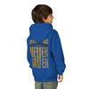New Orleans Fans Never Waver Youth Heavy Blend Hooded Sweatshirt