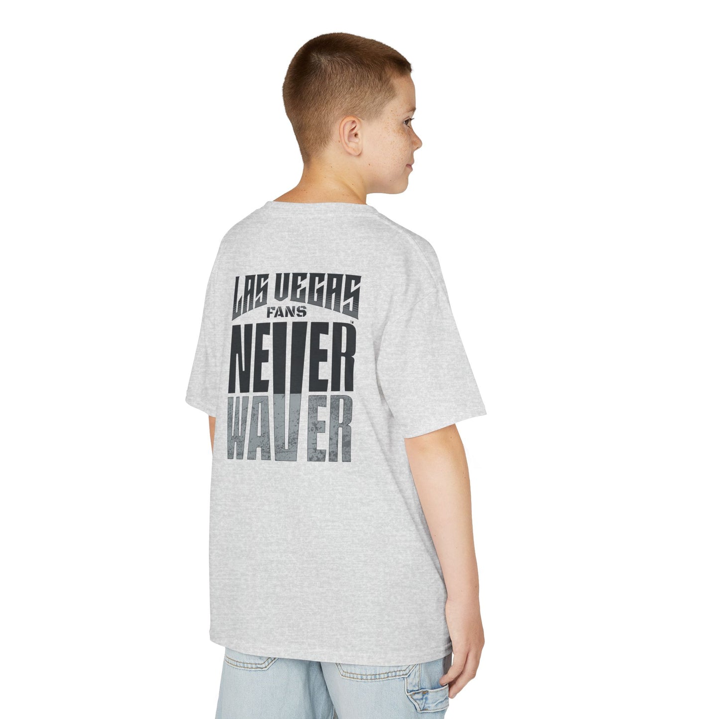 Las Vegas Fans Never Waver Kids Heavy Cotton™ Tee