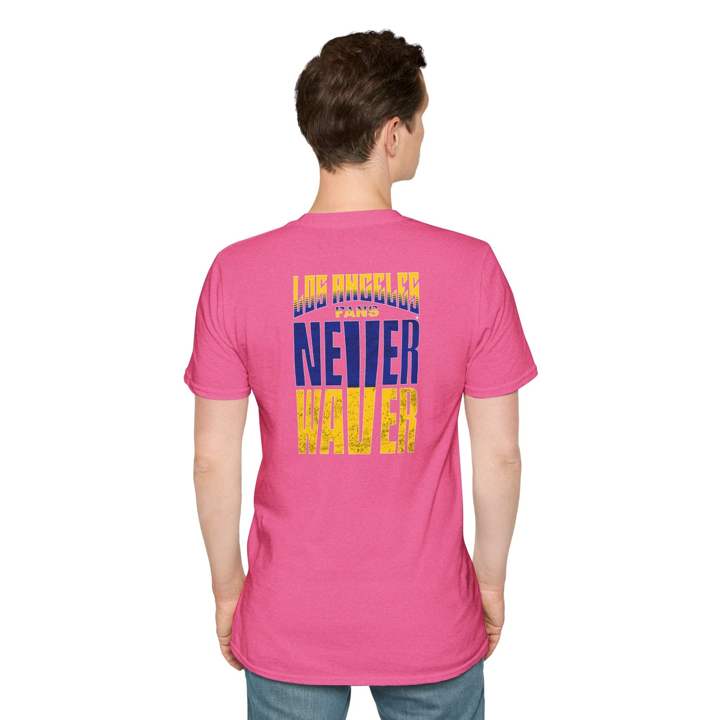 Los Angeles Fans Never Waver Unisex Softstyle T-Shirt