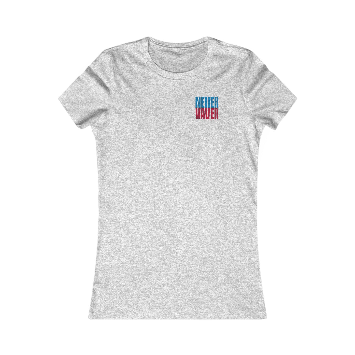 Tennessee Fans Never Waver W-Leopard Football Women's Favorite Tee