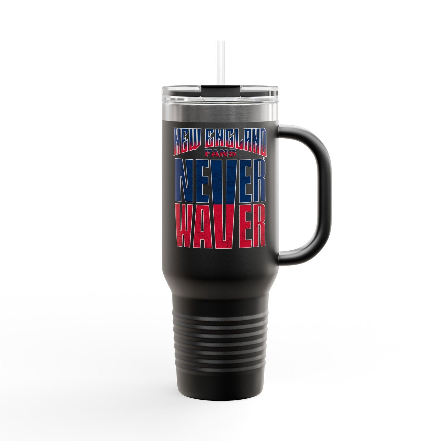 New England Fans Never Waver Insulated Travel Mug, 40oz