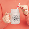 Never Waver Best Mom Ever Mason Jar with Straw - Perfect Gift for Mother's Day or Independence Day