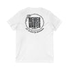 Never Waver Ain't No Hood Like Motherhood V-Neck Tee for Moms