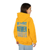 Detroit Fans Never Waver Youth Heavy Blend Hooded Sweatshirt