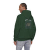 New York Fans Never Waver W Leopard Football Unisex Heavy Blend™ Hooded Sweatshirt