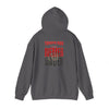 Tampa Bay Fans  Never Waver  w Leopard Football Unisex Heavy Blend™ Hoodie - Perfect for Sports Fans
