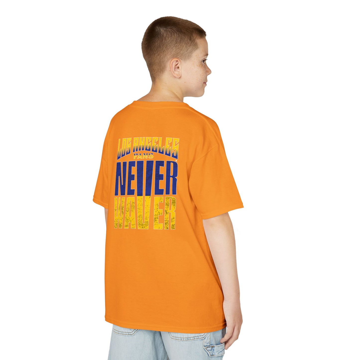 Los Angeles  Fans Never Waver Kids Heavy Cotton™ Tee
