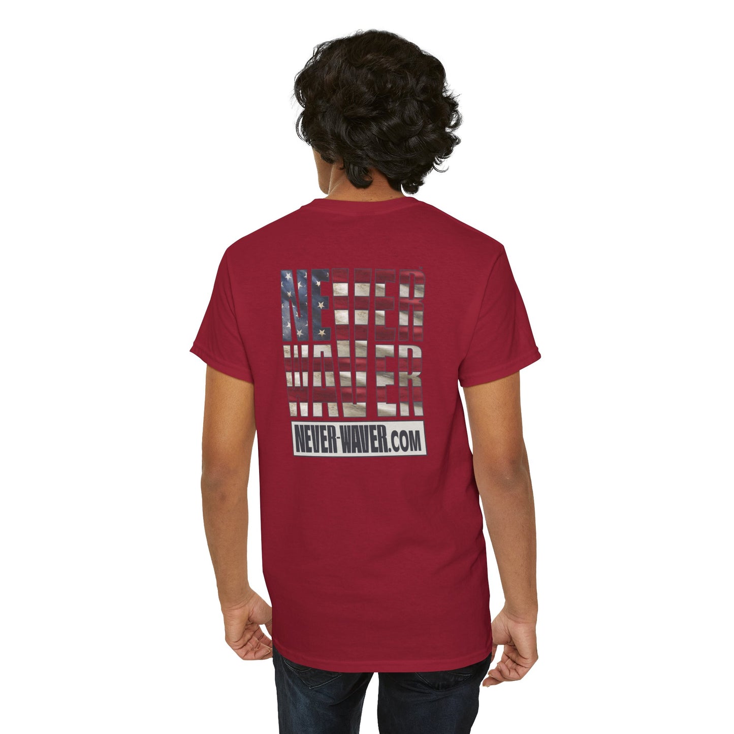 Never Waver Unisex Heavy Cotton Tee