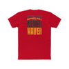 Green Bay Fans  Never Waver Unisex Cotton Crew Tee
