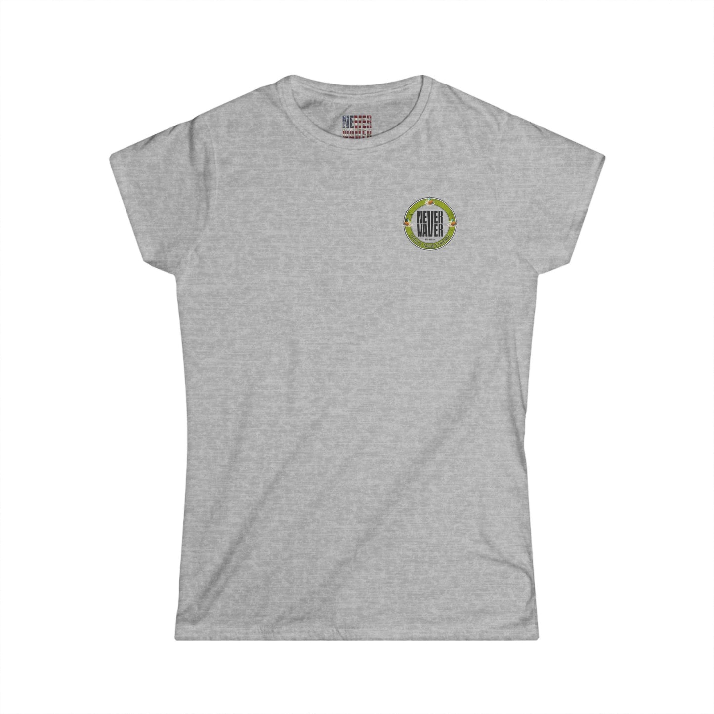 Never Waver Tequila, Tacos, And Friends Women's Soft Style Tee