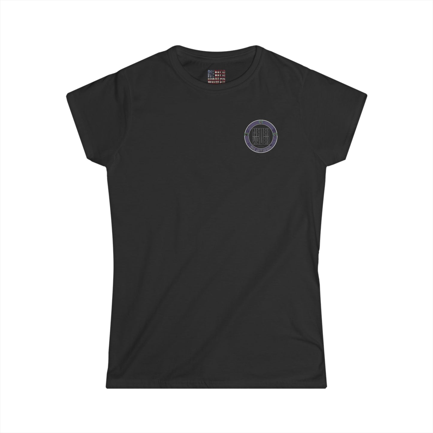 Never Waver Wine Made Me Do It Women's Soft Style Tee -