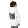 "Never Waver” Jesus a bold, eye-catching design that reflects a steadfast faith and confidence in Christ. " Sweatshirt for Young