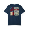 'Never Waver Husband Daddy Protector Hero ' Design Unisex Garment-Dyed T-Shirt