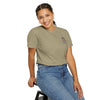 Never Waver Website Unisex Garment-Dyed T-Shirt - Patriotic Graphic Tee