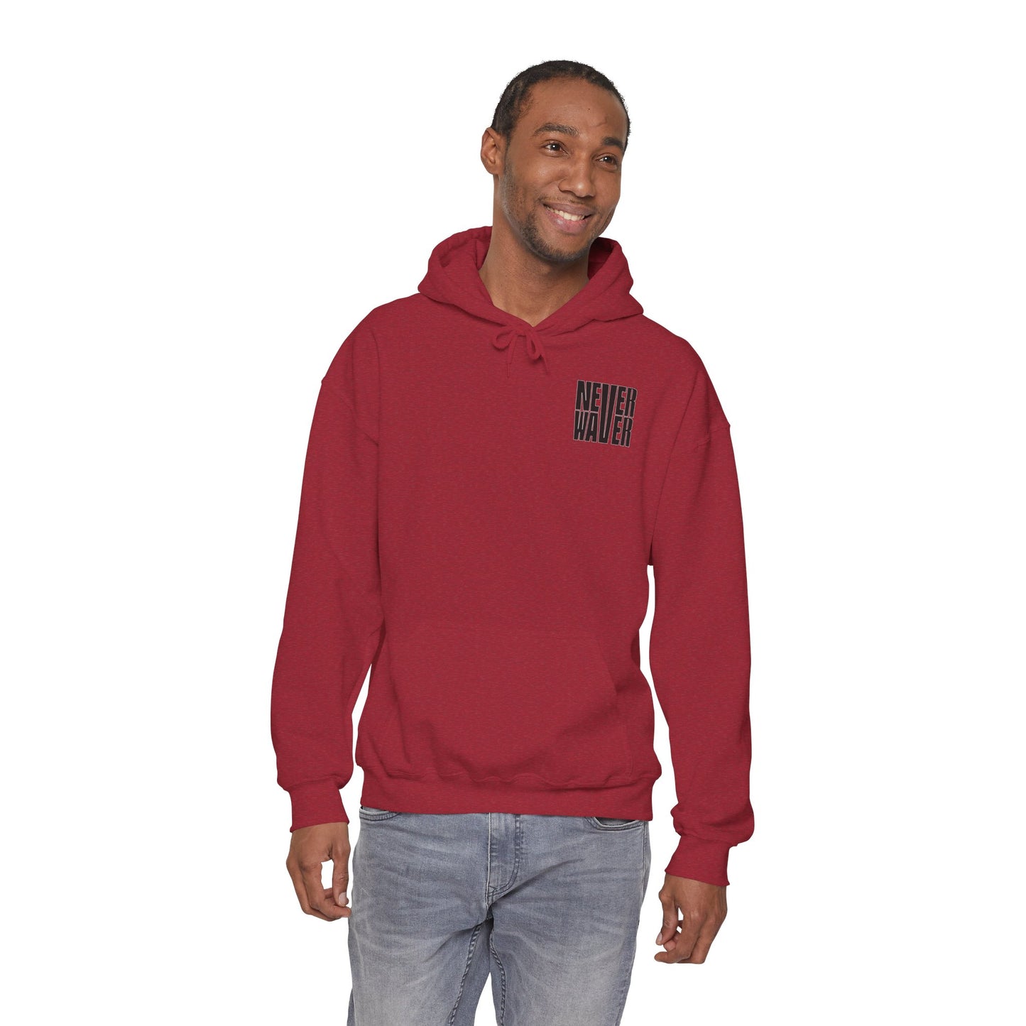 'Never Waver PAPA Because Grandpa Is For Old Guys 'Unisex Heavy Blend™ Hoodie -