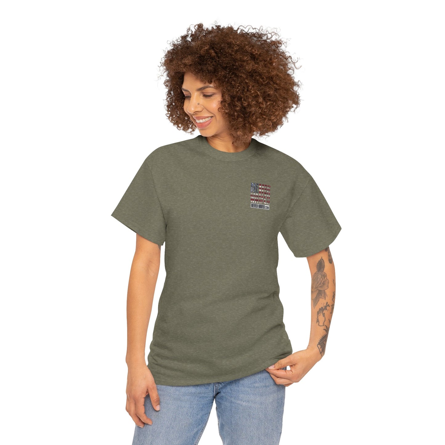 Never Waver Unisex Heavy Cotton Tee