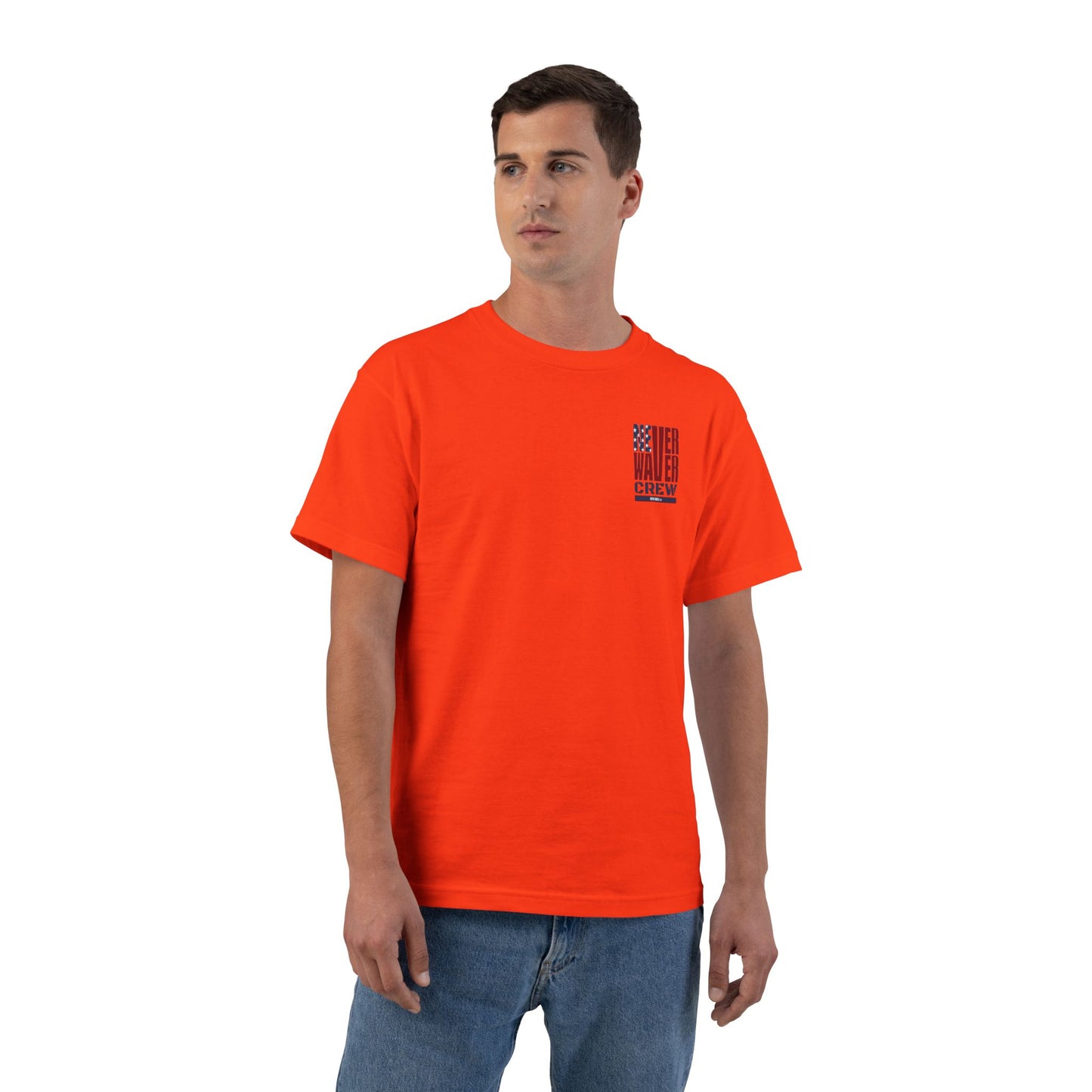 Never Waver Crew Beefy-T®  Short-Sleeve T-Shirt