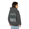 Philadelphia Fans Never Waver Youth Heavy Blend Hooded Sweatshirt