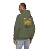 Pittsburgh Fans Never Waver Hoodie w Leopard Football - Unisex Heavy Blend Sweatshirt