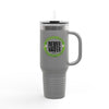 40oz Insulated Travel Mug - Hangovers Are Temporary Never Waver Drunk Stories Are Forever