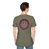'Never Waver Remember who the F@{k you are' Circular Barbed-Wire Logo Graphic T-Shirt