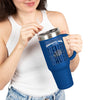 Indianapolis Fans Never Waver W-Leopard Football Insulated Travel Mug, 40oz