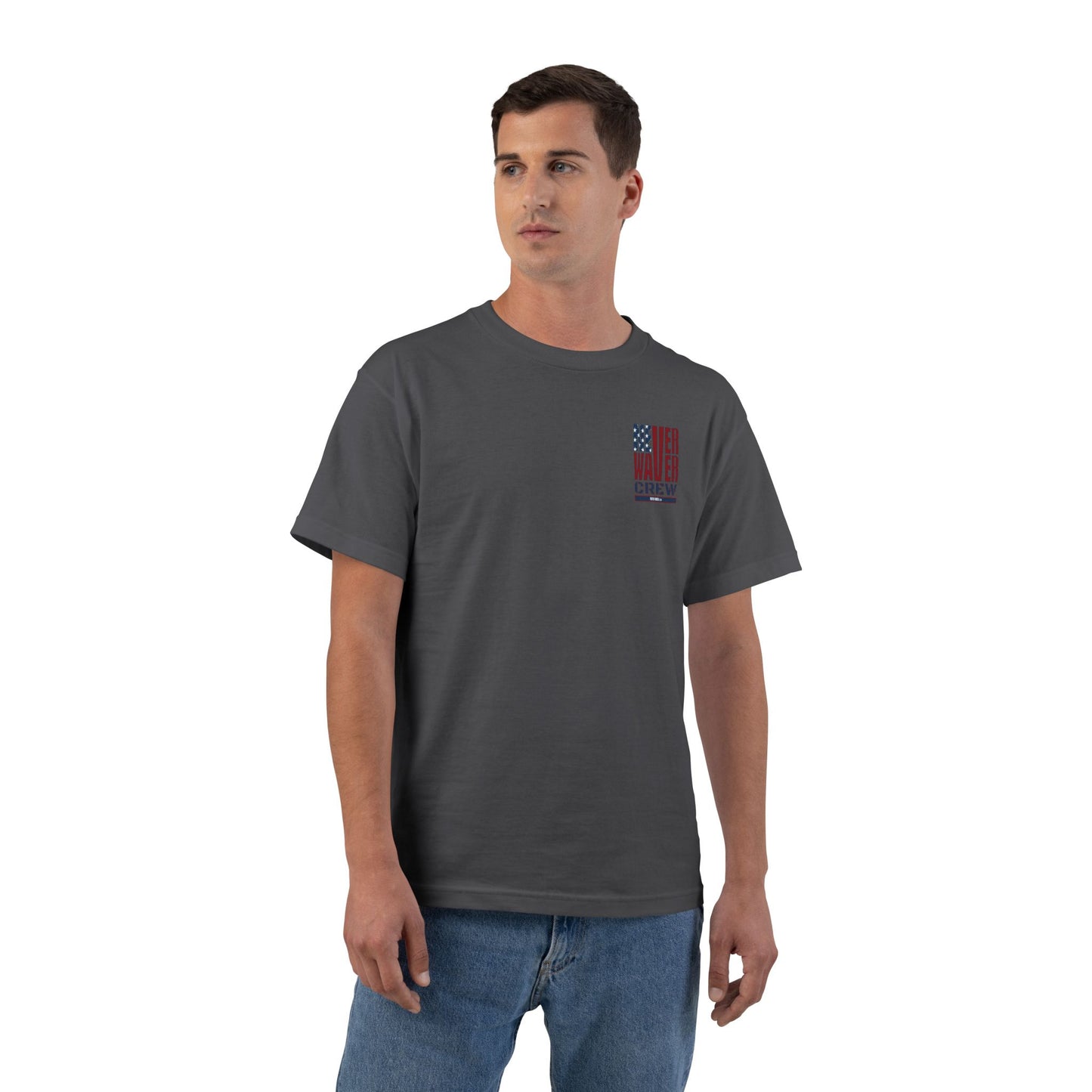 Never Waver Crew Beefy-T®  Short-Sleeve T-Shirt