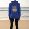 Never Waver Definition Hoodie — Stand By Your Word Back Graphic Womens