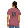 'Never Waver Mamacita Needs a Margarita' Design Unisex Garment-Dyed T-Shirt
