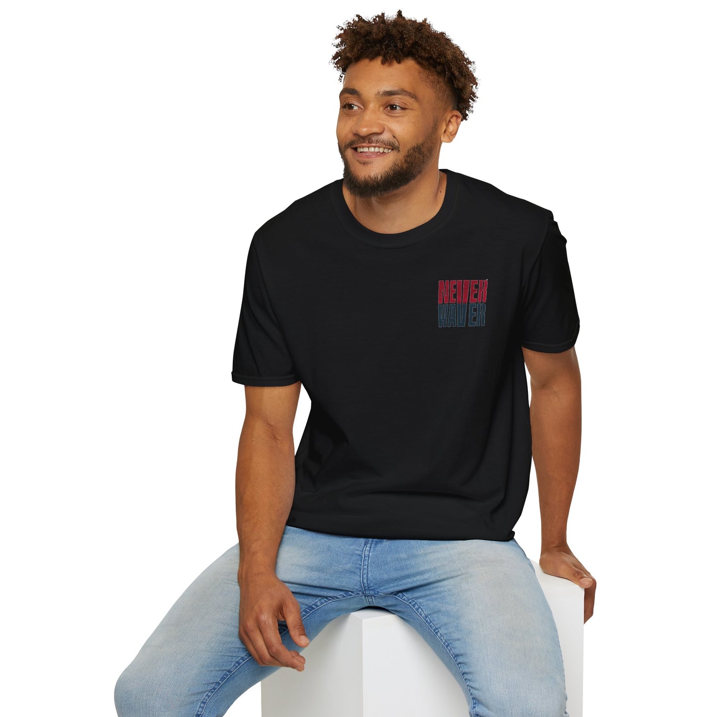 Houston Fans Never Waver Unisex Softstyle T-Shirt