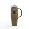 Never Waver Save Water Drink Beer Insulated 40oz Travel Mug