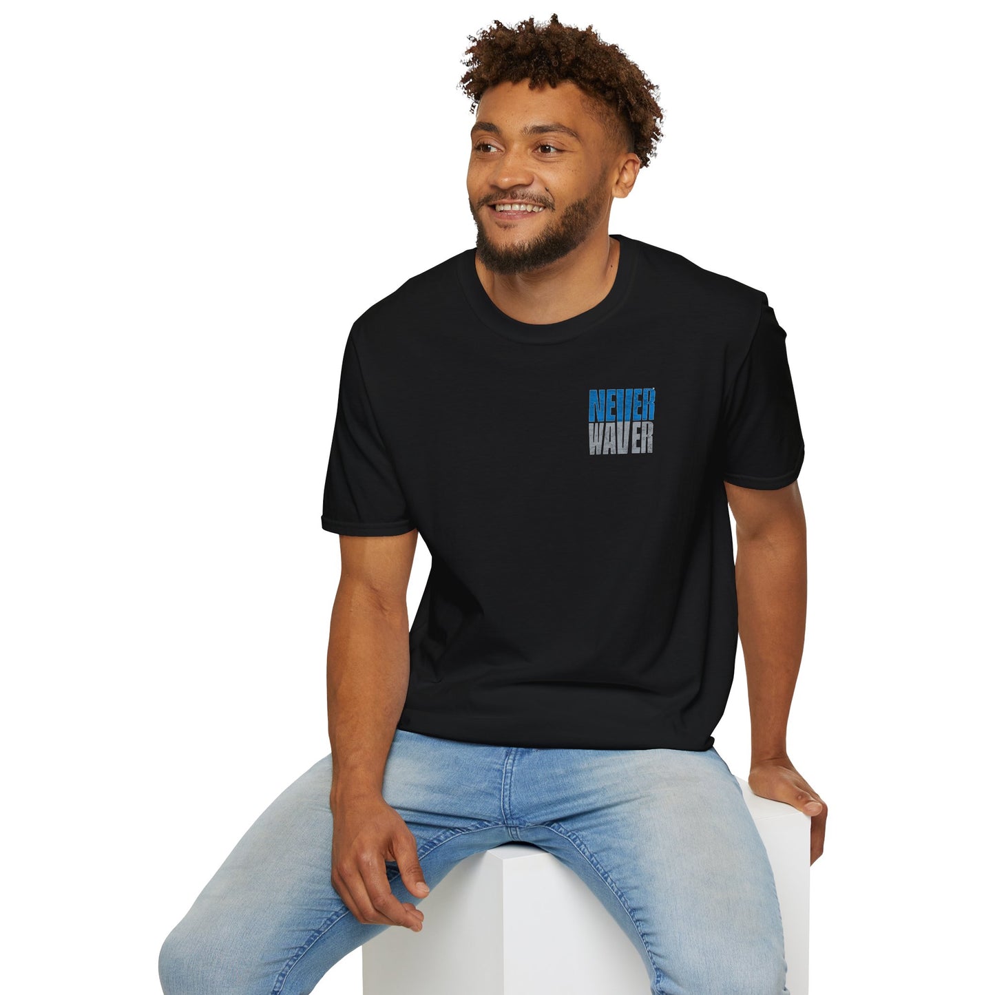 Detroit Fans Never Waver Unisex Softstyle T-Shirt