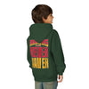 Kansas Fans Never Waver Youth Heavy Blend Hooded Sweatshirt