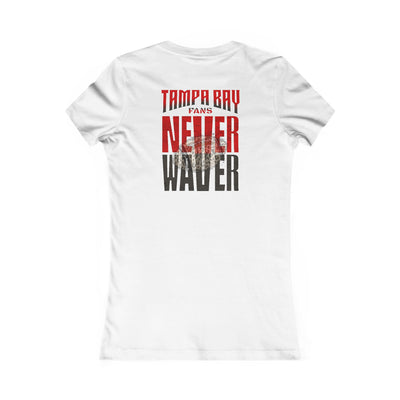 Tampa Bay Fans Never Waver With Leopard Football Women's Favorite Tee