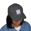 Never Waver Embroidered Baseball Cap — Minimal Graphic Structured Hat